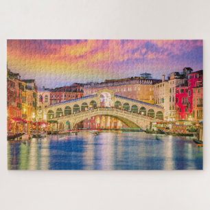 Venice Ponte Rialto Jigzaag Puzzle Legpuzzel