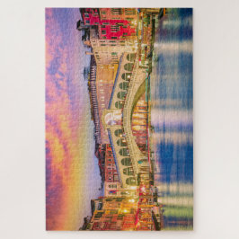 Venice Ponte Rialto Jigzaag Puzzle Legpuzzel