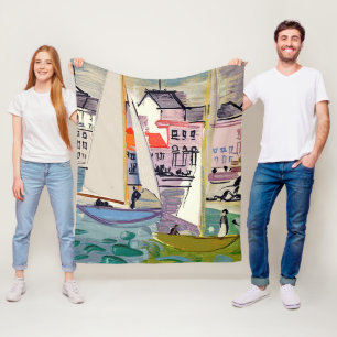 Venice Raoul Dufy Fleece Blanket
