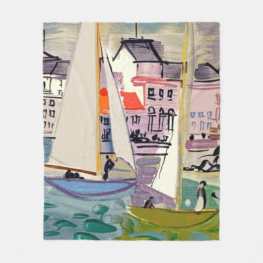 Venice Raoul Dufy Fleece Blanket (Voorkant)