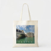 Venice Rialto Bridge canvas tas (Voorkant)
