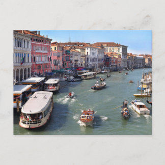 VENICE RIALTO BRIDGE UITZICHT BRIEFKAART