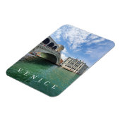 Venice Rialto Bridge uitzicht fridge magnet Magneet (Linkerzijde)