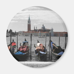 Venice Round Magnet
