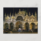 VENICE SAN MARCO SQUARE BASILICA BRIEFKAART (Voorkant)