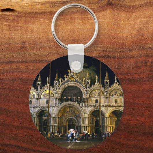VENICE SAN MARCO SQUARE BASILICA SLEUTELHANGER (Voorkant)