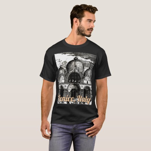 Venice San Marco T-shirt (Voorkant volledig)