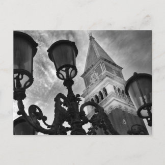 VENICE SAN MARCO TOWER & LIGHTS BRIEFKAART