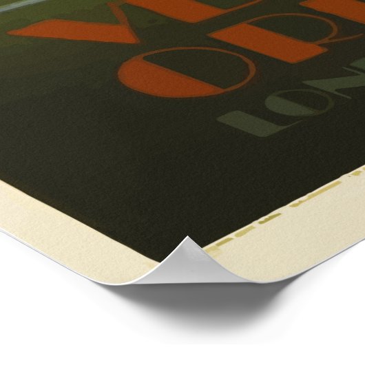 Venice Simplon Orient Express Milano  Poste Poster (Hoek)