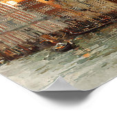 Venice Skyline Wedding Welcome Sign Poster (Hoek)