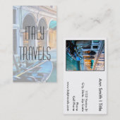 Venice Special Alley met Love Quote Visitekaartje (Voorkant / Achterkant)