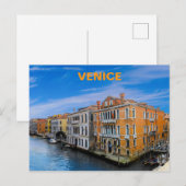 Venice Summer Briefkaart (Voorkant / Achterkant)