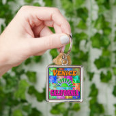 Venice Sun en Palms-Sleutelhanger Sleutelhanger (Hand)