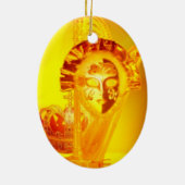 Venice Sun King Ornament (Achterkant)