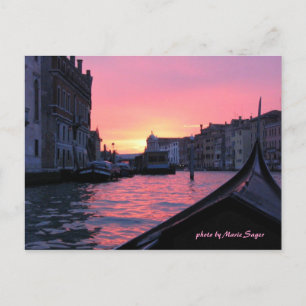 Venice Sunset Briefkaart