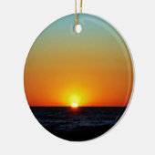 Venice Sunset Keramisch Ornament (Links)