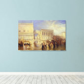 Venice the Bridge of Sighs J. M. W. Turner Italy Canvas Afdruk (Insitu (Houten vloer))