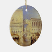 Venice the Bridge of Sighs J. M. W. Turner Italy Keramisch Ornament (Rechts)