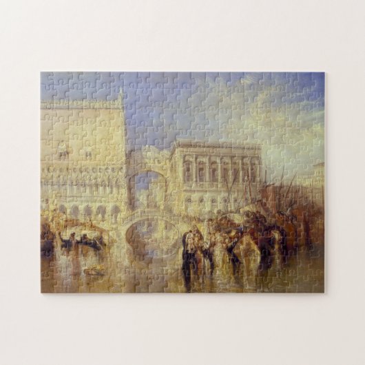Venice the Bridge of Sighs J. M. W. Turner Italy Legpuzzel (Horizontaal)