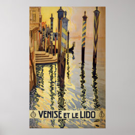  Venice Travel Poster