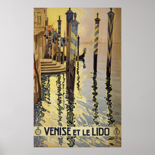  Venice Travel Poster (Voorkant)