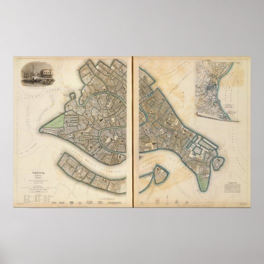 Venice Venezia Venedig Poster (Voorkant)