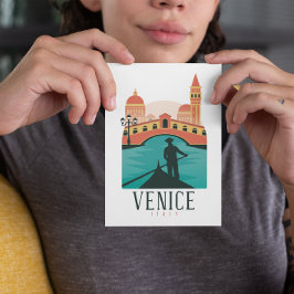Venice Vintage Revel Briefkaart