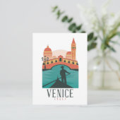 Venice Vintage Revel Briefkaart (Staand voorkant)