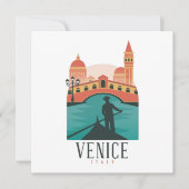 Venice Vintage Revel Kaart (Voorkant)