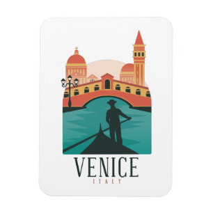Venice Vintage Revel Magneet