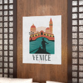 Venice Vintage Revel Poster