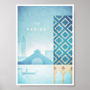 Venice Vintage Travel Poster
