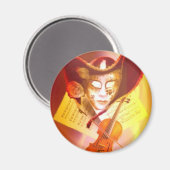 Venice Violinist Magnet (Voorkant / Achterkant)