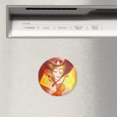 Venice Violinist Magnet (Insitu (Vaatwasser))