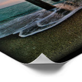 Venice Vissende Pier Poster (Hoek)