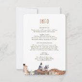 Venice Wedding Info Italië Basilica della Salute i Kaart (Voorkant)