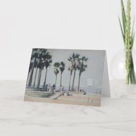 VeniceBeach SkatePark OceanPears Vouwkaart Feestdagen Kaart