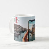 Venice's Timeless Canals: Mug for Travel Lovers Koffiemok (Voorkant links)