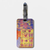 venijskanaallicht bagagelabel (Achterkant verticaal)