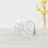 Venilia Notecard Kaart (Gele Bloem)