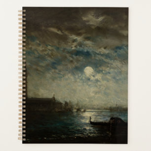 Venise et le Campanile au Clair de Lune Planner