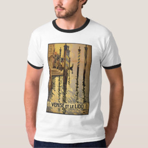 Venise et le Lido 1920 Venetië, Italië T-shirt