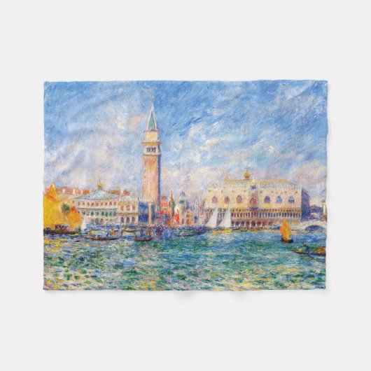 Venise, Venezia, Renoir Fleece Deken (Voorkant (Horizontaal))