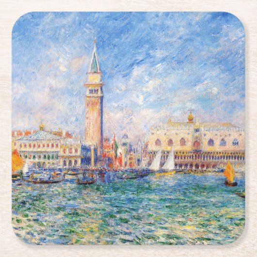 Venise, Venezia, Renoir Kartonnen Onderzetters (Voorkant)