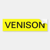 VENISON BUMPERSTICKER (Voorkant)