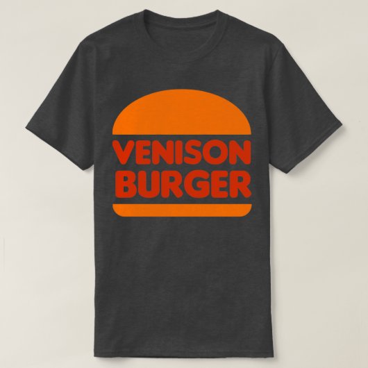Venison Burger T-shirt (Design voorkant)