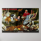 Venison Dealer van Snyders Frans Poster (Voorkant)