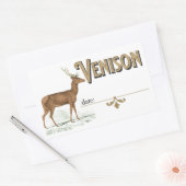 Venison Label for Home Freezer (Envelop)