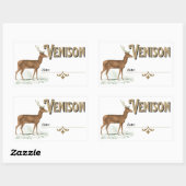 Venison Label for Home Freezer (Vel)