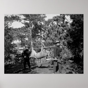 Venison op een stok, begin jaren '00 poster